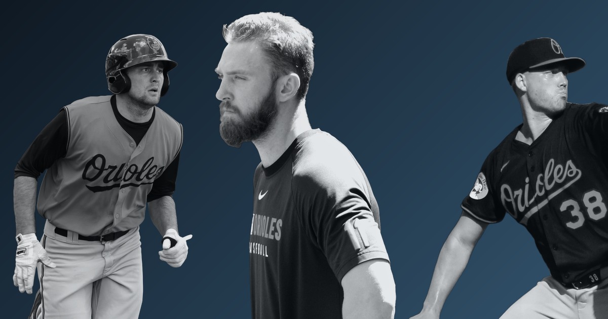 Colton Cowser, Jordan Westburg, and Kyle Bradish